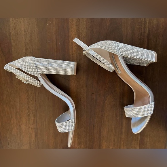 Steve Madden Rhinestone Heels - Picture 1 of 4